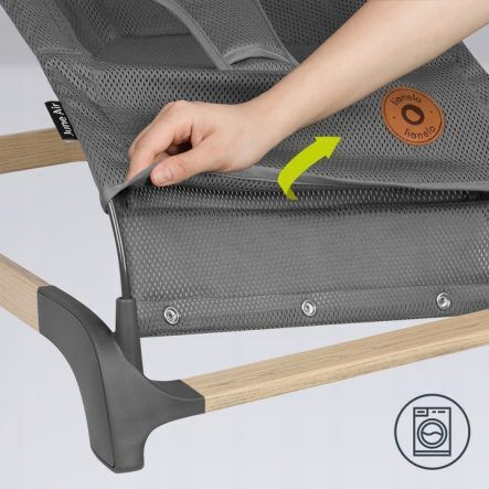 Lionelo Handbuch Baby Relax June Air Gray Graphite für Kind bis 9kg