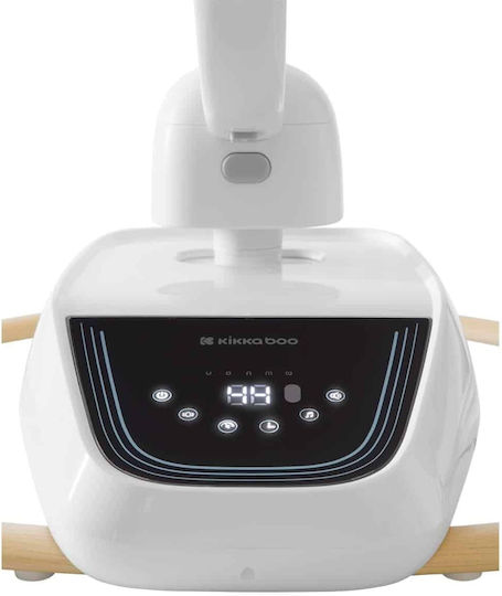 Kikka Boo Elektrisch Baby Relax Schaukel BeeMoove mit Musik Gray für Kind bis 9kg