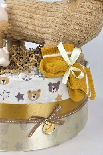 Originale Baby Geschenksets Windeltorte Neugeborenes