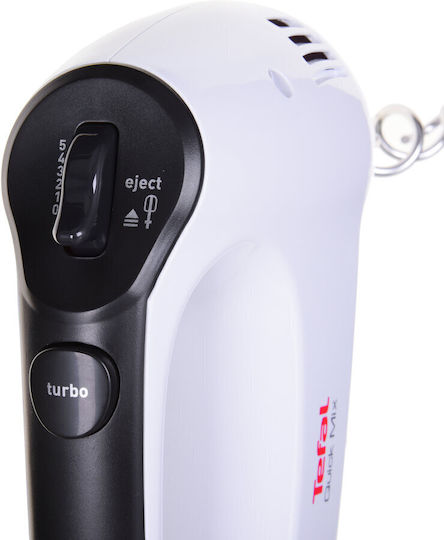 Tefal Μίξερ με Inox Κάδο 3.5lt Λευκό 300W