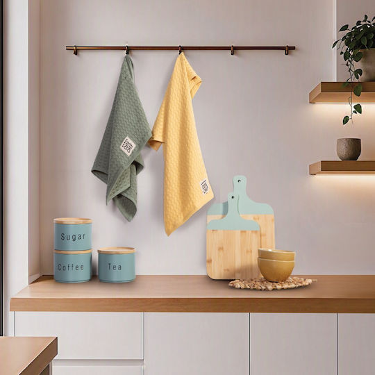 Nef-Nef Homeware Cute Chef Geschirrtuch aus 100% Baumwolle in Brauner Farbe 45x68cm