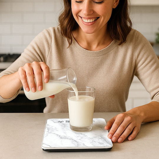 Beper Digitale Küchenwaage bis 5kg Braun