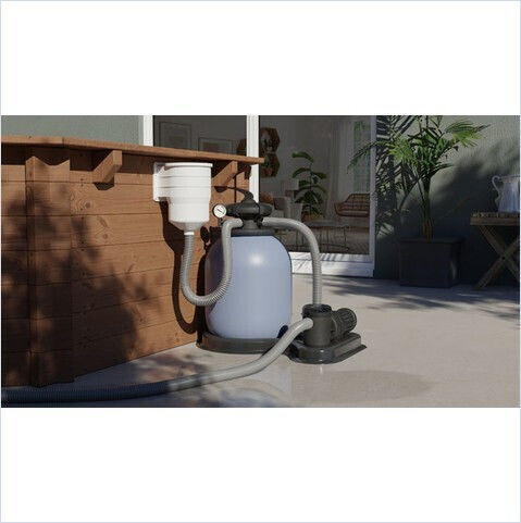 Compact Филтър Пясък за Басейн с Water Flow 10m³/h и Диаметър 60см