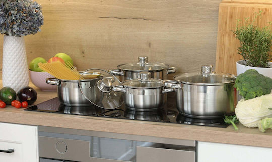 Koko Fame Töpfe Set aus Rostfreiem Stahl 4 Teile