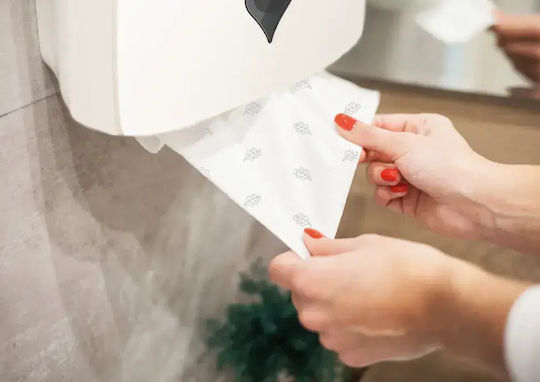 Prima Soft Dozator de hârtie alb PS-090202
