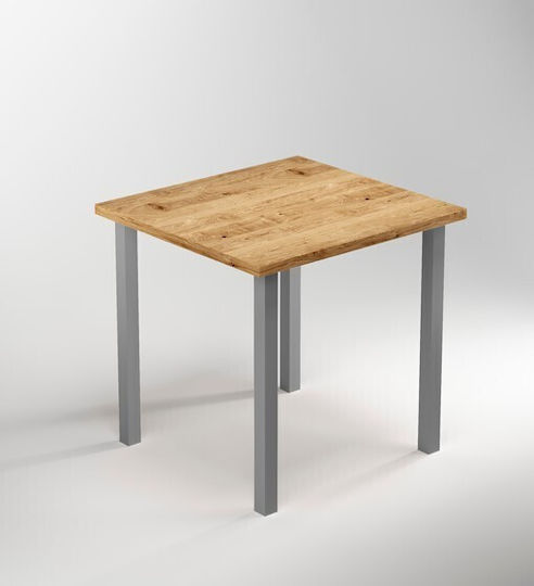Finetto Металик Крак На Мебел Подходящ За Маса / Малка Маса / Офис 50x50x71см Черен