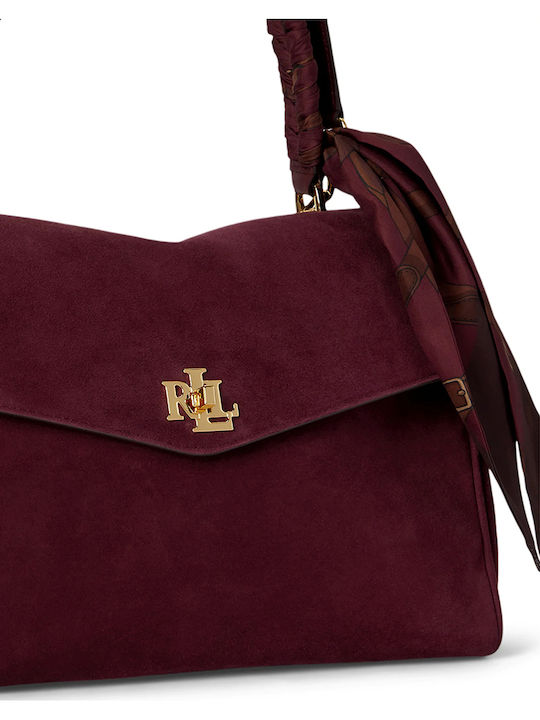 Lauren Women's Shoulder Bag Burgundy