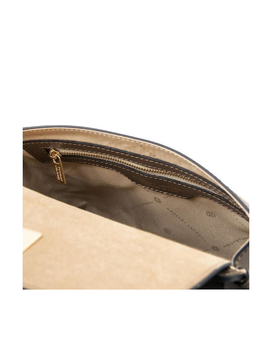 Grey Leather Women's Handbag