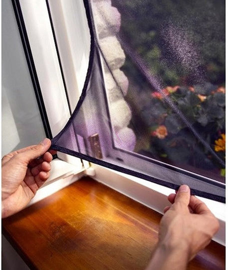 Tesa Comfort Moskitonetz Für Fenster Mit Klebeband Dauerhaft Weiße 130x150cm