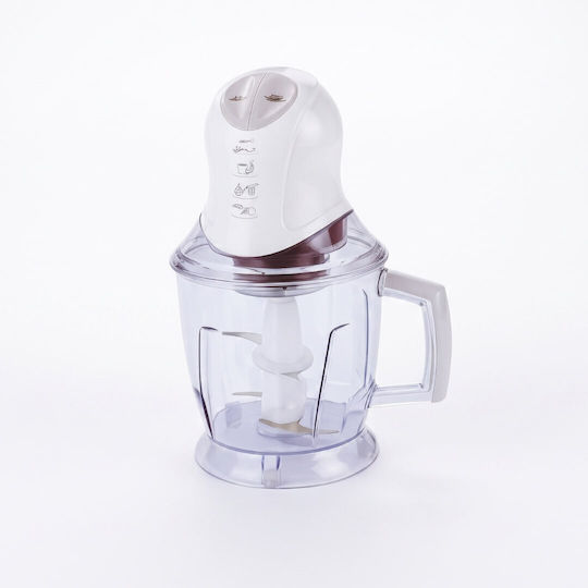 Silver Star Mini Chopper Multi 500W mit Behälter 1,5l Weiß