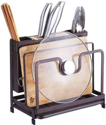 Storage Tischständer Metallisch 28.5x16x25.5cm Schwarz