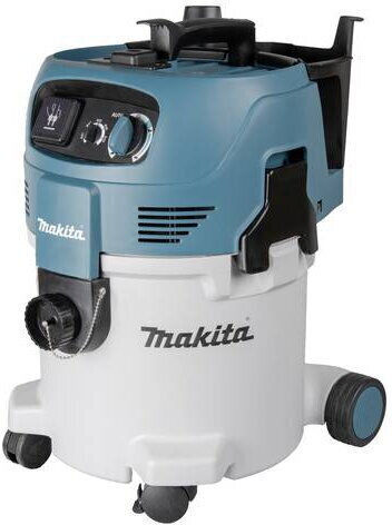 Makita Прахосмукачка За Течности / Твърди 1200W с Пластмаса Контейнер 30лт