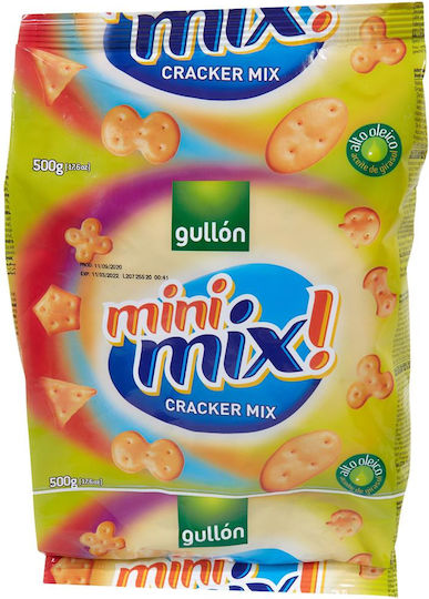 Gullon Crackers Mini Mix Coctail Κράκερ 500gr