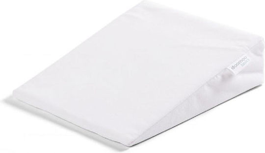 Doomoo Rest Easy Small Sloped Positioner Baby Reflux Wedge White 40x30cm