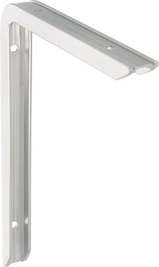 Amig Aluminum Corner Shelf Silver 250x150mm 21093