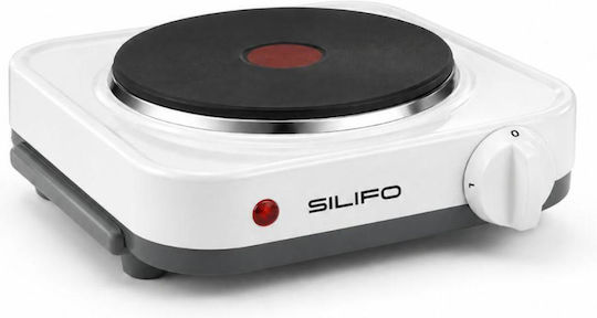 Silifo Silifo Kochplatte Emaille Einzeln Weiß