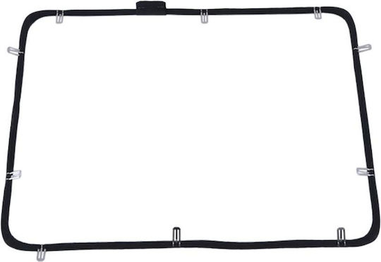Original Ofenteile & Zubehör Türdichtung Bosch Neff Pitsos Siemens 48-50cm x 37cm 10 Gummipuffer