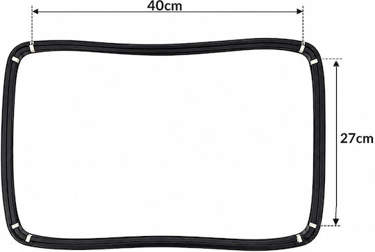 Ofenteile & Zubehör Dichtung Gorenje Korting 39cm x 35cm