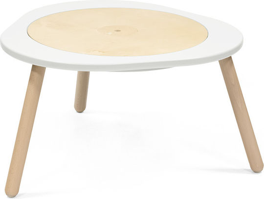 Mutable Kindertisch aus Holz Schwarz Stokke