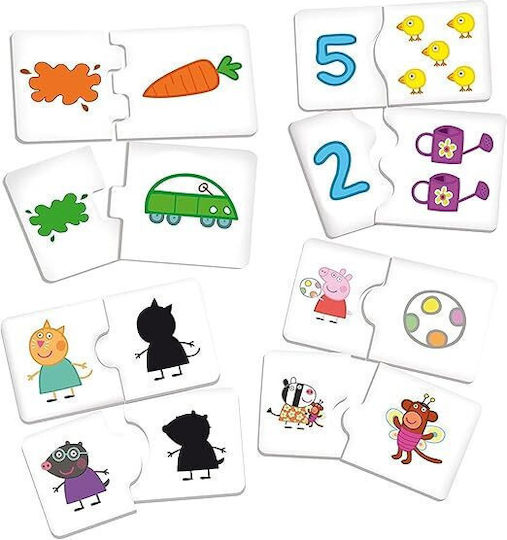 Peppa Pig Birou pentru Copii pentru Desen din Plastic Multicolor Lisciani Giochi