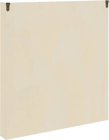 vidaXL Decorativ de Perete din Lemn 43x4.5x40cm 1pcs