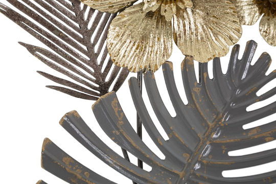 5Five 3D Decorative Handmade Black Wall Decor Sign Made of Metal 74.3x28.6cm