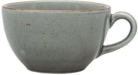 Lubiana Kaffeetasse aus Porzellan Grau 80ml