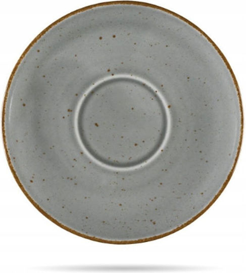 Lubiana Kaffeetasse aus Porzellan Grau 80ml