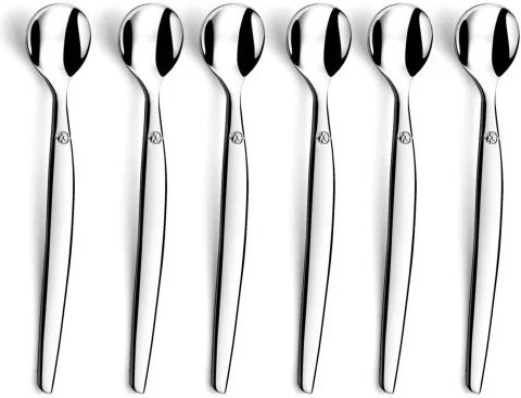 Lou Laguiole Jet Linguri Cafea / Ceai Metalice Argintii S2710025 6 Bucăți Lou Laguiole Jet Linguri Cafea / Ceai Metalice Argintii S2710025 6 Bucăți