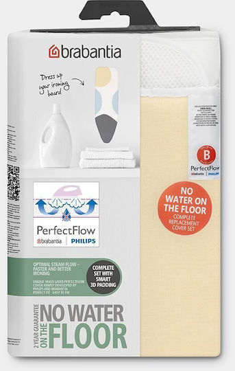 Brabantia Spring Bubbles Bügelbrettbezug Mehrfarbig 124x38cm