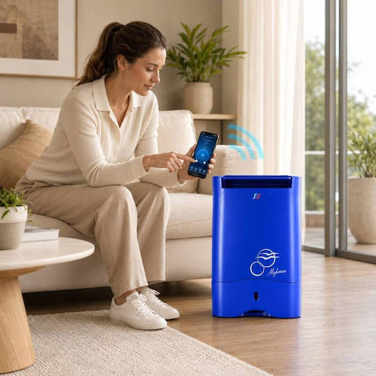 Puredry PDDW10300 Famous Влагоуловител с Wi-Fi 10lt Син
