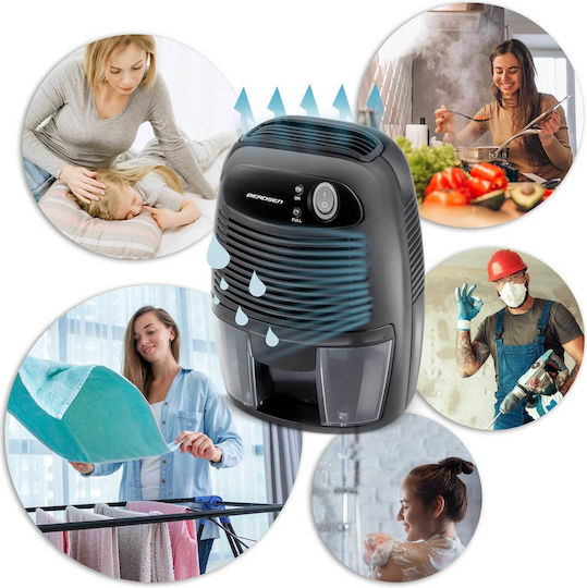 Berdsen BR-68B Dehumidifier with Compressor 0.3lt Black