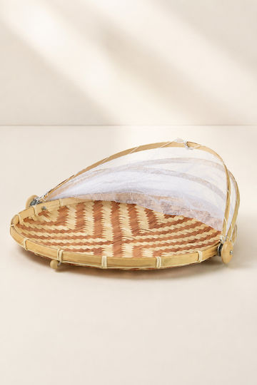 Kaemingk Bamboo Δίσκος Σερβιρίσματος 35x35x22cm