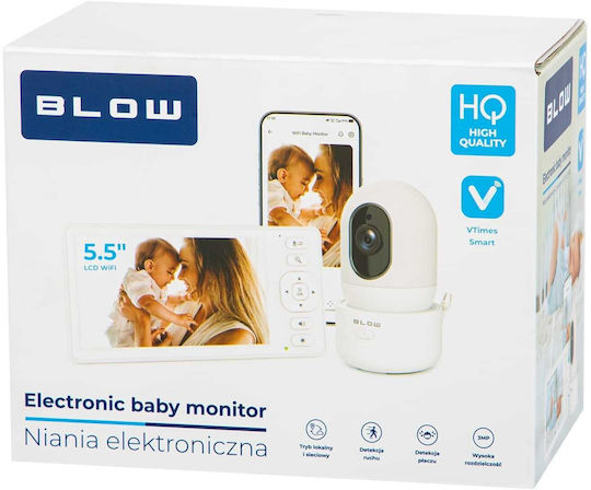 Babyüberwachung Mit Zwei-Wege-Audio & Schlaflieder