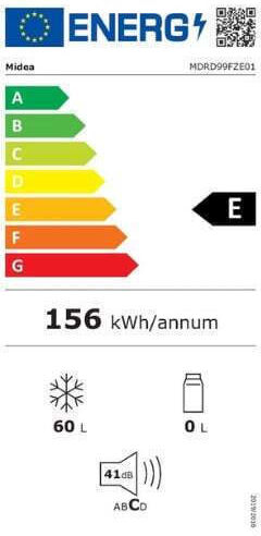 Midea Congelator vertical 60lt