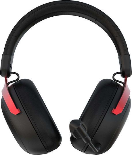 Secret Gear SX1 Wireless Over Ear Gaming Headset with Bluetooth / USB Connection Red