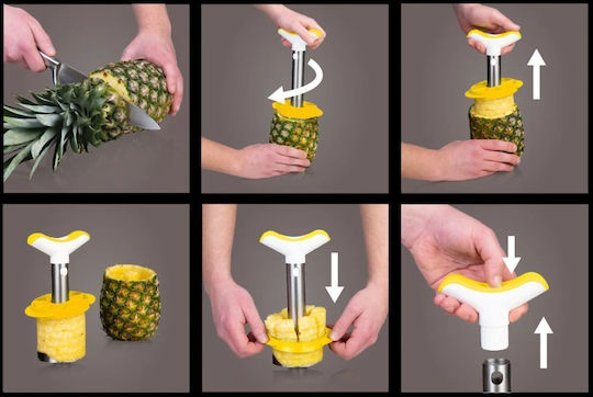 Vacu Vin Stainless Steel Pineapple Corer Vacu Vin Stainless Steel Pineapple Corer