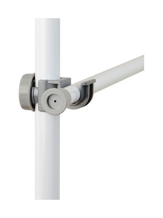 Wenko Floor Garment Rack made of Metal Telescopic White