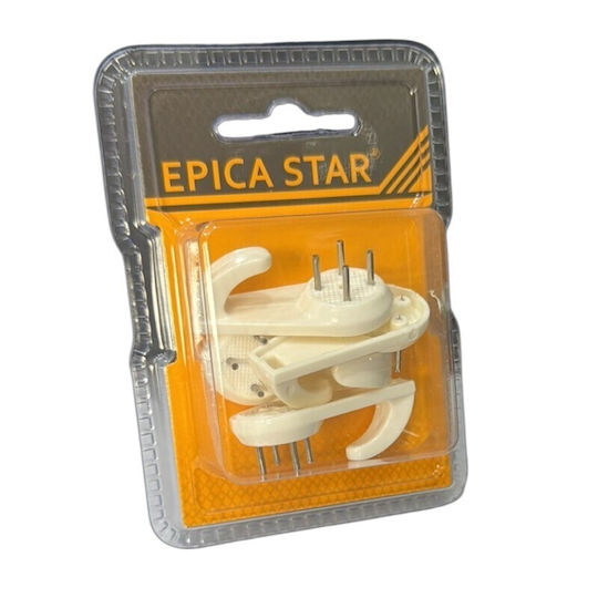 Epica Star EP-40024 Agățătorii Cadru Din Plastic 4 Bucăți Epica Star EP-40024 Agățătorii Cadru Din Plastic 4 Bucăți