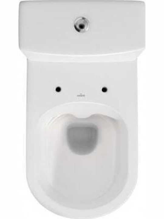 Cersanit Wandhängende Toilette Weiß