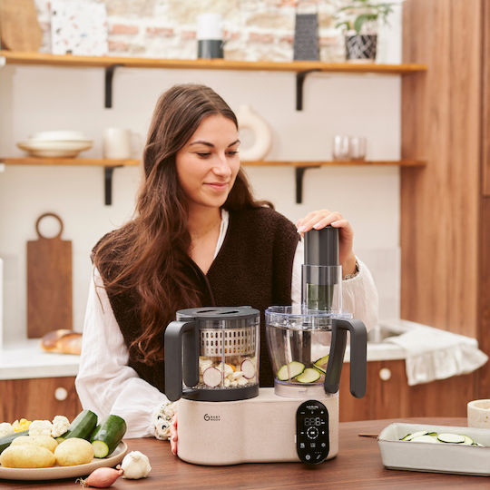 Babymoov Aburitoare de alimente cu 2 Nivele de gătit cu Blender 2lt