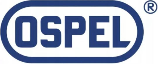 Ospel Telefonsteckdose mit Rahmen Doppelter in Weißer Farbe GPT-2RN/m/75
