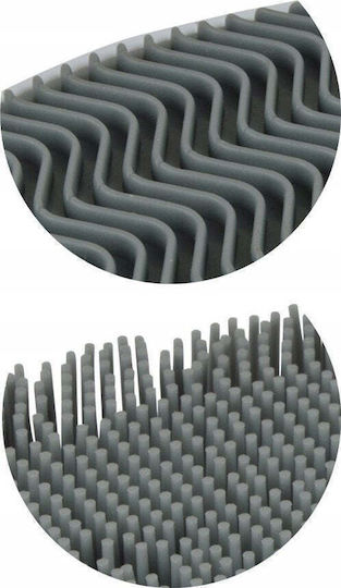 Silikon-Reinigungsbürste L-c Anthrazit Men436 12x7x3