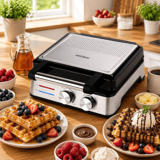 Kraft & Dele Kraft & Dele Гофретник 4 Места 2200W