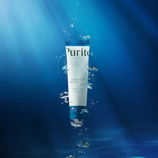 Purito Deep Sea Pure Water Богат Хидратиращ Дневен Крем За Лице С Хиалуронова Киселина И Хайвер 50гр