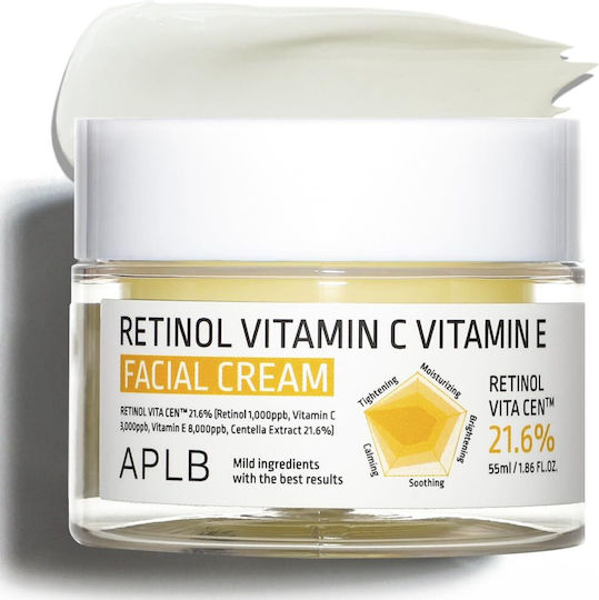 APLB Retinol Vitamin C & E Cream Face 55ml