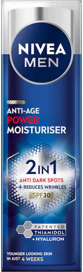Nivea Nivea Anti-Aging Männeranalyse Gesichtscreme Tag mit SPF30 gegen Akne mit Hyaluronsäure 50ml
