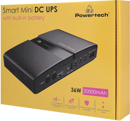 Powertech PT-1634 Mini Unitate UPS 36W