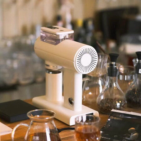 Timemore Sculptor 078S Electric Coffee Grinder with 50gr Capacity and 36 Grind Levels White