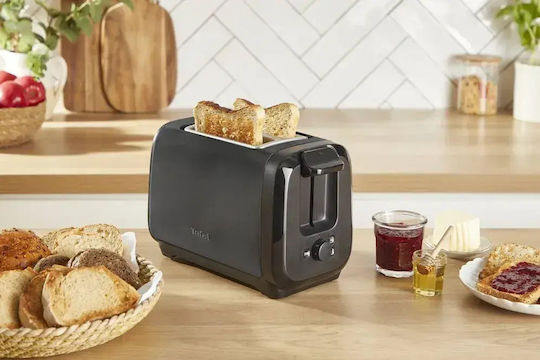 Tefal Subito Toaster 2 Slots 1200W Black